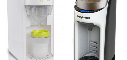Review so sánh máy pha sữa Baby Brezza Formula Pro Advanced Mỹ và máy pha sữa Tiny Baby Nhật Bản, nên mua máy nào?